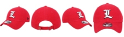 New Era Men's Red Louisville Cardinals Team Core 9TWENTY Adjustable Hat
